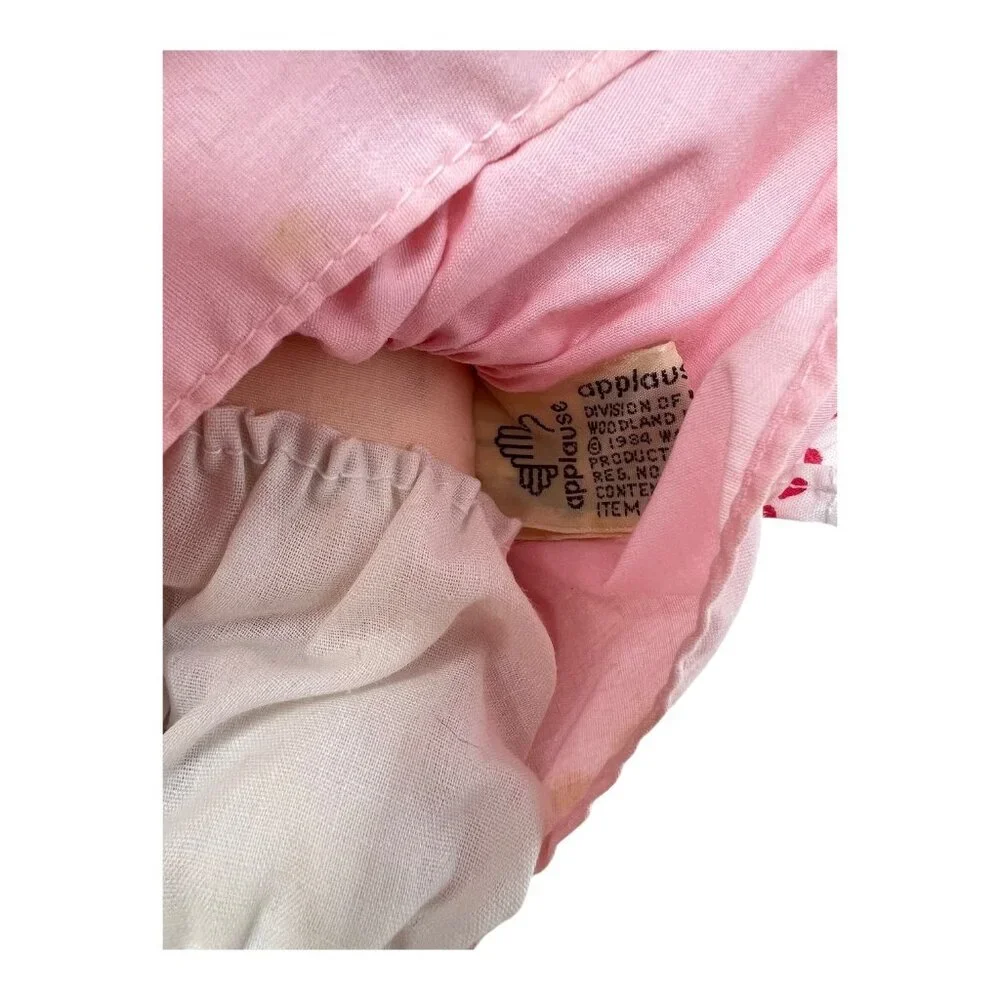 Applause Piroette Nurse Clara Cloth Doll Pink Hair Nurse Dress 2596 13 in - Picture 7 of 9